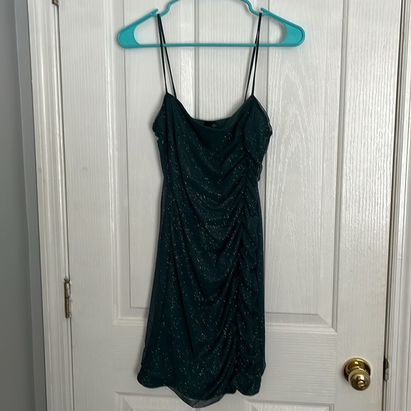 Green Sparkly Dress - Picture 3 of 4